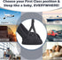Upgraded Airplane Foot Rest (Premium Memory Foam) - Thickened Super-Size Foot Hammock for Long Flight Travel Essentials
