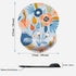 Mouse Pad with Wrist Support, Non Slip Mousepad Wrist Rest for Office, Comfortable Ergonomic Support Mat
