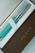 Cross Limited Collection Classic Avitar - Matte Teal Barrel with Polished Chrome Appointments, Luxury Gift Pen