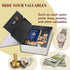 FOWSEEK (9.5"6"2.2") Paris Book Safe Box with Combination Lock, Diversion Safe Vintage Faux Book Hidden Safe