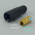 RIVERWELD TIG Welding Cable Panel Connector-plug DKJ10-25 & EDKL10-25, 200Amp Dinse Quick Fitting 4pcs