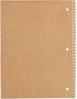 Mead Spiral Notebooks, 6 Pack, 1-Subject, College Ruled Paper, 8" x 10-1/2", 70 Sheets, Assorted Bright Colors