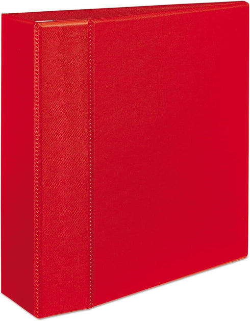 Avery Heavy-Duty 3 Ring Binder, 1 Red Binder, 4 Inch One Touch EZD Rings, 4.5 Inch Spine (79584)