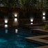 8 Pack 6000K Rossesay Solar Wall Lights for Outside Cold Solar Fence Lights Up and Down LED Autumn Outdoor Decorative