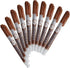Zebra B-WKS11-E Optex 1 Highlighter, EZ, Brown, 10 Pieces