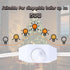 Leymays Dimmer 6FT 120V 100W Dimmable Dimming Pack 1 Light Switch, Rotary Control for - Outdoor String Lights Lights