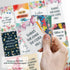 Dessie Motivational Cards - 63 Unique Inspirational Business Card Sized Encouragement Cards for Employees, Kindness