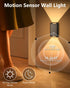 Set 2 5000mAh 3 Rechargeable Motion Sensor Wall Sconce of Wireless Battery Operated Wall Light Indoor, Colors Up/Down