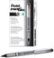 Pentel BL27A EnerGel NV Liquid Gel Pen, .7mm, Black Ink, Gray Barrel, Dozen