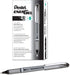 Pentel BL27A EnerGel NV Liquid Gel Pen, .7mm, Black Ink, Gray Barrel, Dozen