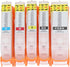 Empty Refillable Printer Ink Cartridge with Permanent Chip for PIXMA TS702 TR7520 TR8520 TR8620 Printers