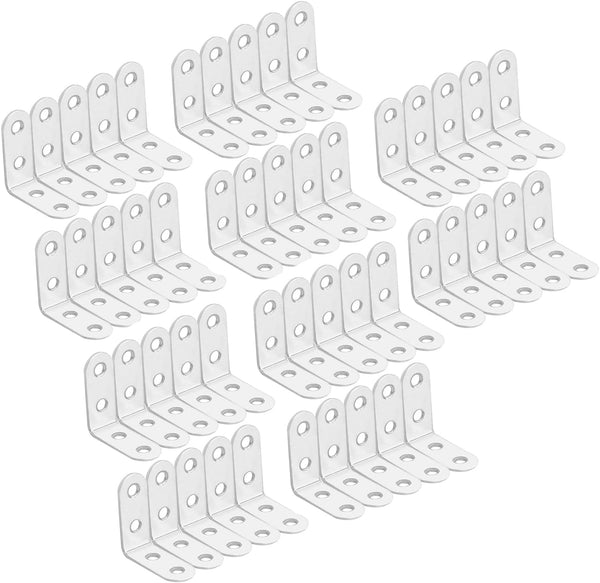 KINJOEK 50 Packs 40 x 40 x 16 mm Heavy Duty L