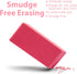 Erasers Bulk, 100 Pack Pink Pencil Erasers for School, Large Erasers for Kids and Classroom Use