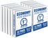 Samsill Economy 1 Inch 3 Ring Binder, Made in The USA, White, 12 Pack