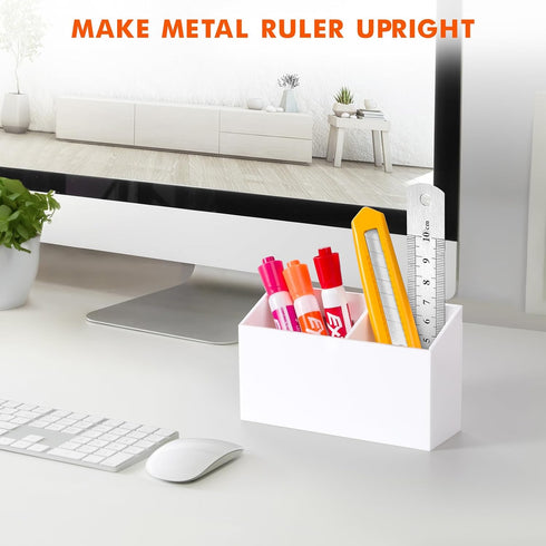 BEYGORM Magnetic Dry Erase Marker Holder for Whiteboard - Non-slip Acrylic Magnet Pen Holder for Fridge, Locker