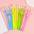 YYaaloa 32pcs Color Changing Tulip Flower Gel Ink Pens, Novelty Bulk for Birthday Party, School, Office Gifts (Tulip
