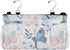 SyXIOP Pastel Blue Butterfly Bedside pouching Organizer Table Cabinet Storage Organizer for TV
