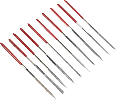 26Pcs Needle File Set, 6Pcs Wood Rasp + 10Pcs Mini Diamond Needle File Set