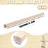 30Pcs Wood Square Dowel Rods 1/2 x 1/2 x 12 inch, Wood Squares for Crafts, Model Making Balsa Wood (1/2"x12"-30pcs)