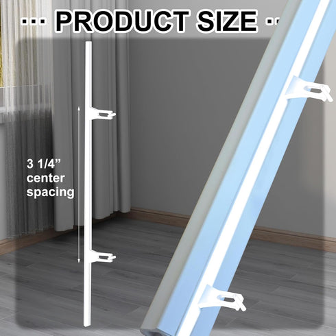 Ribbonlic 20 2 3.25" Pcs Shutter Repair Slider Connector Plantation Shutter Repair Kit Replacement Parts, Connect
