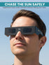 12312-2 1 Pack SPORTS WORLD VISION Solar Eclipse Glasses, ISO & CE Certified, Perfect Paper Glasses, Safe Shades