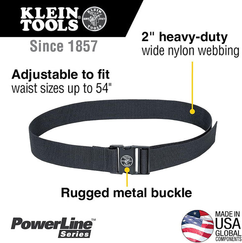 Klein Tools 5705 PowerLine Web Work Belt