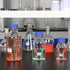 stonylab Graduated Storage Bottles with GL45 Screw Cap, 500 ml Borosilicate Glass Clear Round Lab Bottles