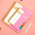 CAGIE 5 Subject Notebook College Ruled 6'' x 8'' Hardcover Spiral Lined Notebook with 5 Removable Colored Dividers 204 Pages Notebooks for Work, School Supplies, Home & Office, Writing Journal by CAGIE
