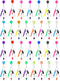 Fulmoon 150 Pcs Nurse Pen Set: 30 Retractable Nursing Badge Reels, 30 Ballpoint Pens, 30 Mini Highlighters, 30