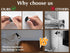 Dimmable Cordless Battery Wall Sconce-No Drill Installation,Rechargeable LED Wall Lamp for Bedroom,Bed