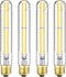 7.3 Inch T10 LED Bulb 60 Watt, Dimmable 3000K Soft White E26