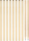 PATIKIL Brown Round Pencils, 50 Pack HB Graphite Pencils for Classroom and Office