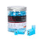 HKS 100 PCS Blue Flag Spade Terminals Female - 16-14 AWG Nylon Quick Disconnect Wire Connector