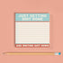 Knock Knock Getting Shit Done Large Sticky Notes – 4 x 4-inches (Pack of 8)