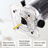 5PCS 1/2" to 1/4" Router Collett Adapter Bit Shank Reduction Sleeve Tools for Woodworking