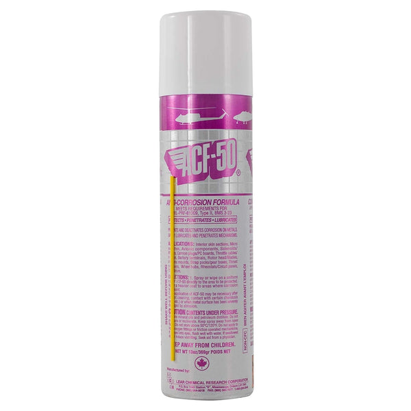 Lear Chemical ACF-50 Anti-Corrosion Lubricant Compound - 13 oz Aerosol - MUST SHIP GROUND!