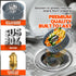 3-1/2'' Kitchen Sink Drain Strainer - Upgraded Kitchen Sink Stopper,Sink Stopper Kitchen Drain,Stainless Steel Drain