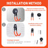3 PCS Magnetic Garage Storage Hooks, Heavy Duty Large Magnet Hooks for Hanging Garage Tools