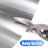 6'' 60' 0.2mm Peohud x Aluminum Flashing Roll, Thickness Aluminum Roof Panel, Roof Flashing Strip for Sealing Windows
