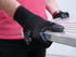 Global Glove PUG-17 Lightweight Polyurethane Dipped Work Gloves, Black, Medium, 12 Pairs, Anti-Static/Electrostatic