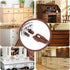 Seweder 20PCS 168 Drawer Slide Track Guide Glide with Drawer Guide Metal Backing and Drawer Stop for Center Mount