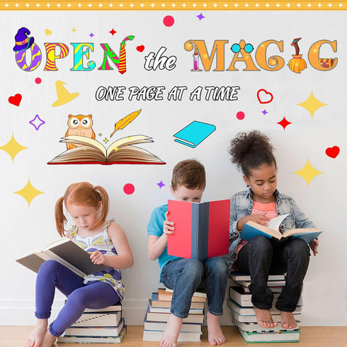 Magic Themed Classroom Bulletin Board Set - Back to School Cutouts for Kindergarten, Preschool, Elementary Decor