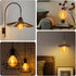 4W G125 Bulbs Dimmable, E26 Bulb 2000K Bulb 200LM Bonlux LED Large Globe Light Oversized Amber Glass Edison Round Light