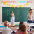 Bulletin Board Border Trim Spring Borders Colorful Summer Blue Ocean Hot Air Balloon Rainbow Removable Blackboard