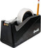 Excell Dualcore Desk Tape Dispenser (1"+3" Core) with Pen Holder for Home, Office, Shop, and Warehouse