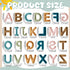 VioraWhite 26 Set Pcs Food Grade Silicone ABC Letters ( CPC Certified) Soft Children Sensory and Messy Play Alphabet