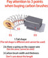 20 Pcs Motor Carbon Brush 6.5x7.5x13mm for Angle Grinder, Electric Hammer, Polisher, Hand Drill Replacement