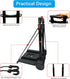 50kg/110lbs 2 Use(BY07-Black) Portable Folding Hand Truck Lightweight Trolley Compact Utility Cart with Heavy Duty