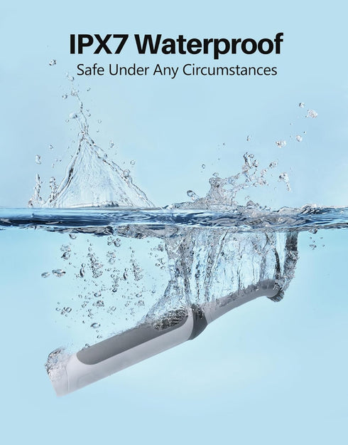 KH6A IPX7 5 kHelfer Rechargeable Electric Grout Brush with Built-in Battery, Upgraded Stainless Steel Wire Power Brush