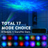 8 Astronaut Galaxy Projector, Star Projector, Astronaut Light Projector with Colors LED Nebula, Starry Night Light